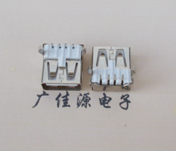 南京USB AF母座 LCP 耐高温250度280度 环保白胶芯