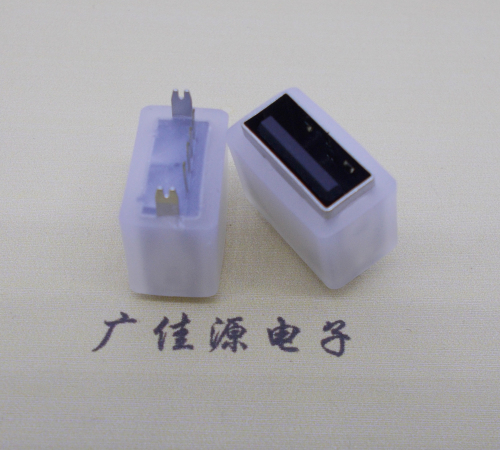 南京USB连接器接口 10.5MM防水立插母座 鱼叉脚