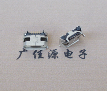 南京Micro USB接口 usb母座 定义牛角7.2x4.8mm规格尺寸