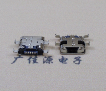 南京MICRO USB 沉板母座 四脚插 镀雾镍 直边斜口定义