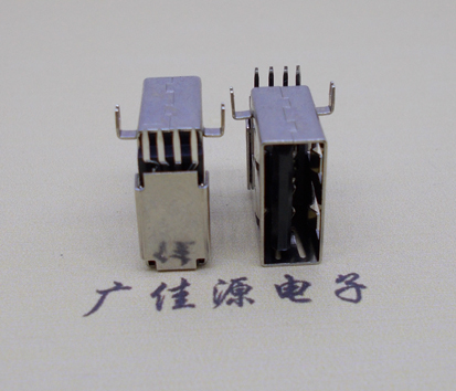 南京USB侧插14.2防火 USB侧插沉板1..6mm直边反向胶芯 