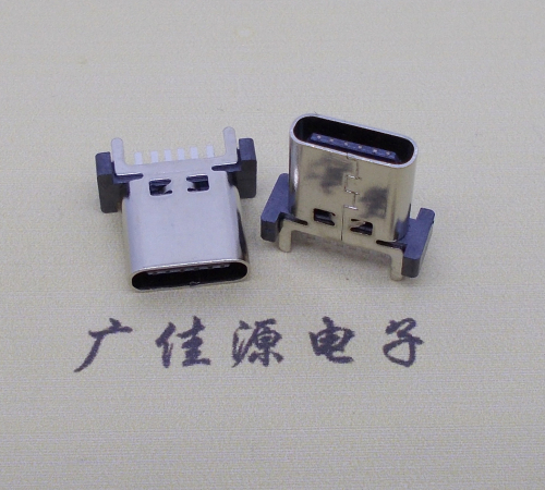 南京立式插板type-c6p母座长H=8.8mm