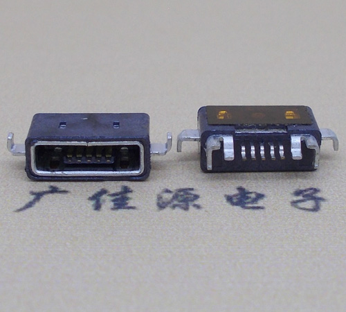 南京MICRO USB防水AB型口母头3D图纸封装