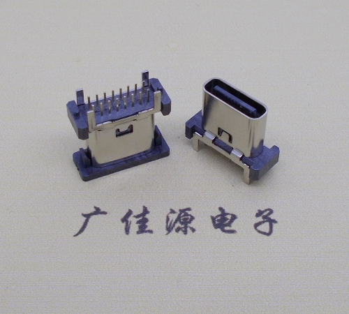 南京立式插板type-c16p母座长H=8.8mm