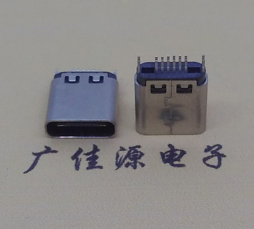 南京type-c16p母座,夹板式type-c16p接口连接器