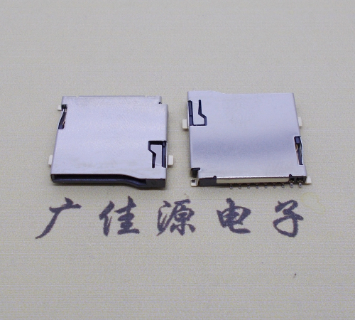 南京TF PUSH 外焊9pin卡座 自弹内存SD手机读卡器卡座